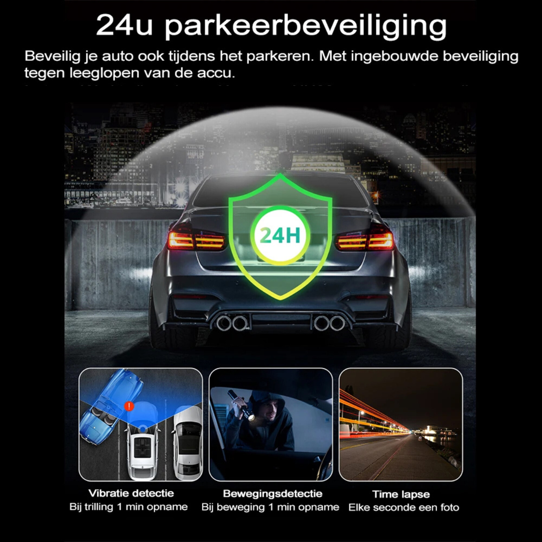 Dashcam 4K - WiFi & GPS
