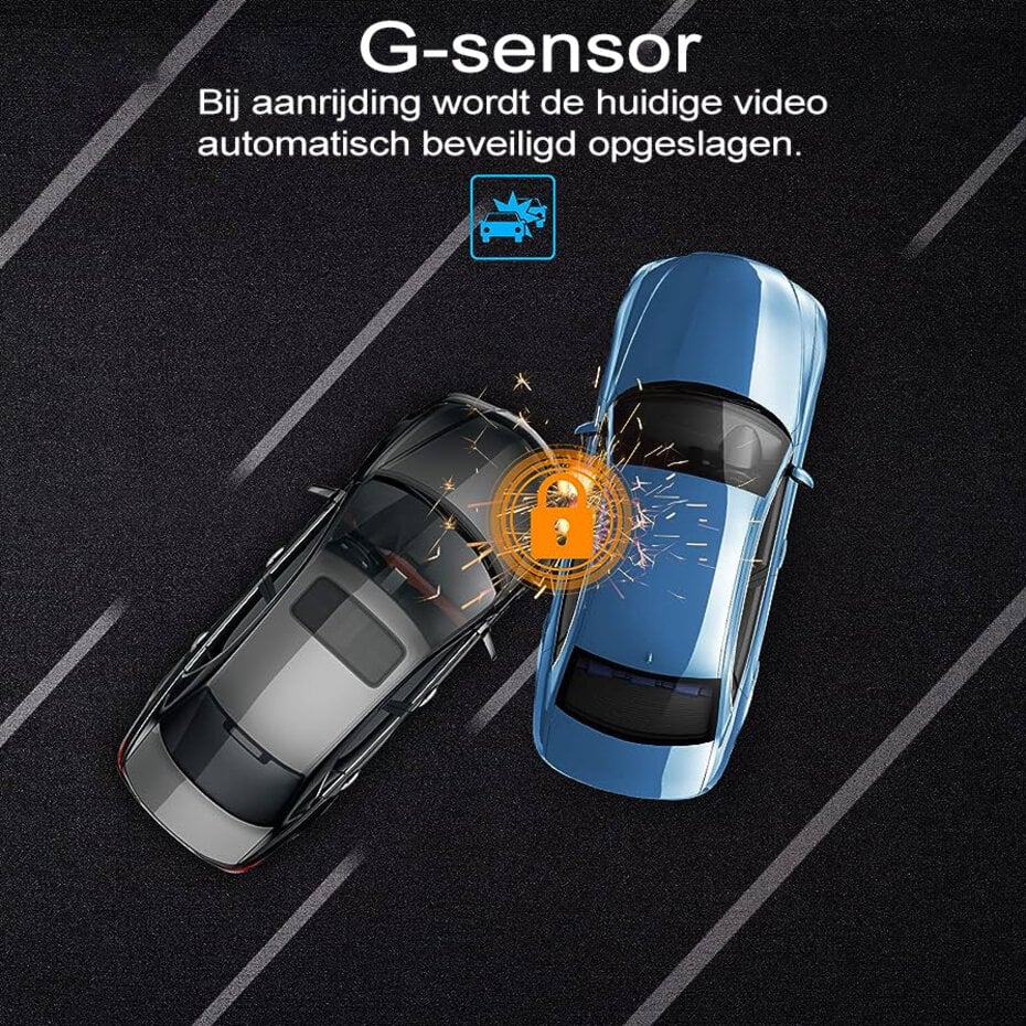 Dashcam 4K - WiFi & GPS